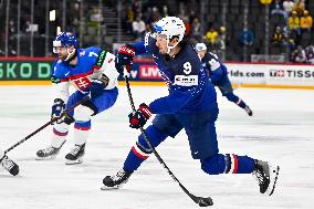 ICE HOCKEY WC SLOVAKIA-FRANCE