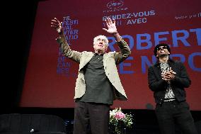 Cannes - Master Class With Robert De Niro