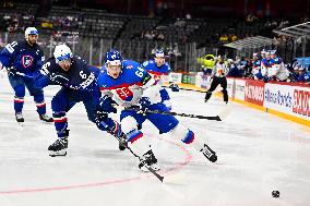 ICE HOCKEY WC SLOVAKIA-FRANCE