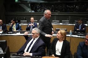 Hearing of Francois Bayrou at National Assembly - Paris