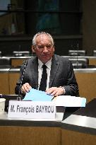 Hearing of Francois Bayrou at National Assembly - Paris