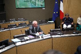 Hearing of Francois Bayrou at National Assembly - Paris