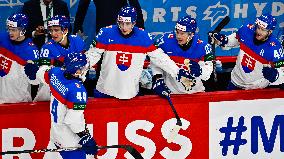 ICE HOCKEY WC SLOVAKIA-FRANCE