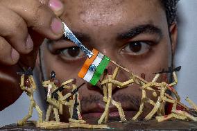 Art Work On Indian-Pakistan War - India