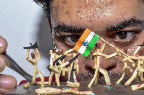 Art Work On Indian-Pakistan War - India