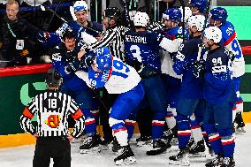 ICE HOCKEY WC SLOVAKIA-FRANCE