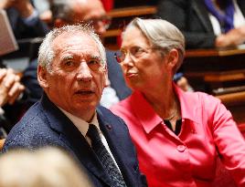 French Politics Address Questions At Senate - Paris
