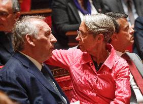 French Politics Address Questions At Senate - Paris