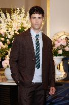 Cannes Baptiste Giabiconi is going out Hotel Martinez to attend a screening MP