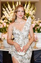 Cannes Ginta Biku is going out Hotel Martinez to attend a screening MP