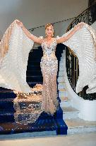 Cannes Hofit Golan is going out Hotel Martinez to attend a screening MP