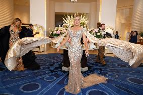 Cannes Hofit Golan is going out Hotel Martinez to attend a screening MP