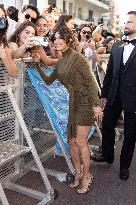 Cannes Eva Longoria is going out Hotel Martinez to attend a screening MP