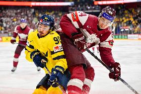ICE HOCKEY WC LATVIA-SWEDEN
