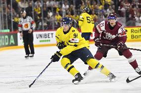 ICE HOCKEY WC LATVIA-SWEDEN