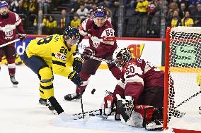 ICE HOCKEY WC LATVIA-SWEDEN
