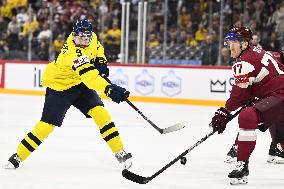 ICE HOCKEY WC LATVIA-SWEDEN