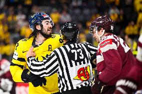 ICE HOCKEY WC LATVIA-SWEDEN