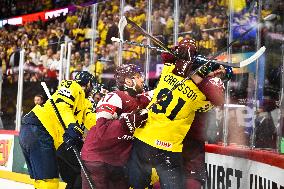 ICE HOCKEY WC LATVIA-SWEDEN