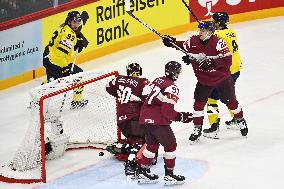 ICE HOCKEY WC LATVIA-SWEDEN