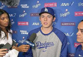 Baseball: Dodgers' Sasaki