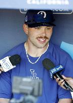 Baseball: Dodgers call up prospect Rushing