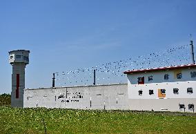 Macron And Darmanin Visit High-Security Prison Site - Northern France
