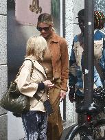 Michelle Hunziker Out - Milan
