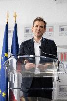 Committee of Inquiry into prevention of violence in schools gives a press conference - Paris RL