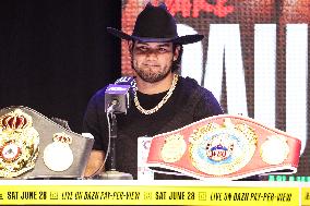Jake Paul and Julio Cesar Chavez Jr Face Off at Press Conference - Hollywood