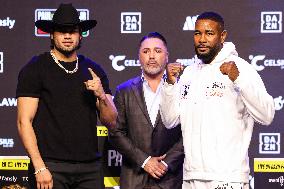Jake Paul and Julio Cesar Chavez Jr Face Off at Press Conference - Hollywood