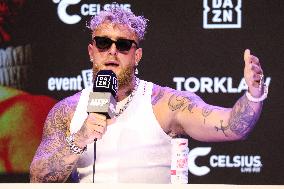 Jake Paul and Julio Cesar Chavez Jr Face Off at Press Conference - Hollywood