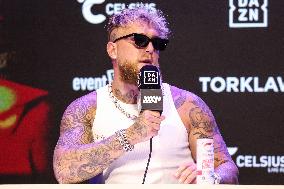 Jake Paul and Julio Cesar Chavez Jr Face Off at Press Conference - Hollywood