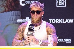 Jake Paul and Julio Cesar Chavez Jr Face Off at Press Conference - Hollywood