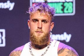 Jake Paul and Julio Cesar Chavez Jr Face Off at Press Conference - Hollywood