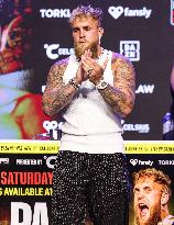 Jake Paul and Julio Cesar Chavez Jr Face Off at Press Conference - Hollywood