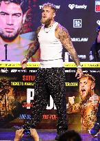 Jake Paul and Julio Cesar Chavez Jr Face Off at Press Conference - Hollywood