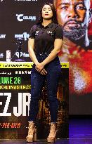 Jake Paul and Julio Cesar Chavez Jr Face Off at Press Conference - Hollywood
