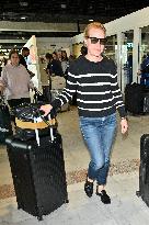 Cannes Piper Perabo At Nice Airport JR