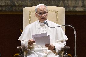 Pope Leo XIV Meets Brothers of the Christian Schools - Vatican