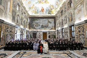 Pope Leo XIV Meets Brothers of the Christian Schools - Vatican
