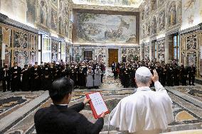 Pope Leo XIV Meets Brothers of the Christian Schools - Vatican