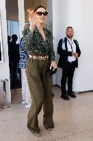 Cannes Irina Shayk out Hotel Martinez MP