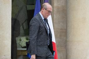 Weekly Cabinet Meeting - Paris