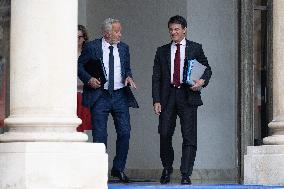 Weekly Cabinet Meeting - Paris