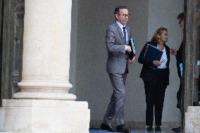 Weekly Cabinet Meeting - Paris