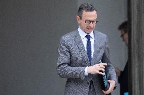 Weekly Cabinet Meeting - Paris