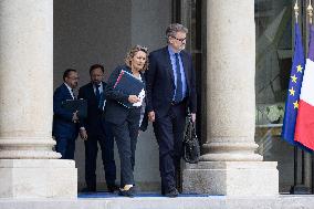 Weekly Cabinet Meeting - Paris