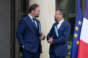 Weekly Cabinet Meeting - Paris