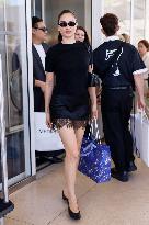 Cannes Shanina Shaik out Hotel Martinez MP